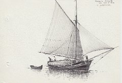 119-Brazzera dalmata con vela al terzo e polaccone